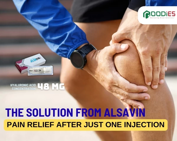 PAIN RELIEF AFTER JUST 1 INJECTION – THE SOLUTION FROM ALSAVIN