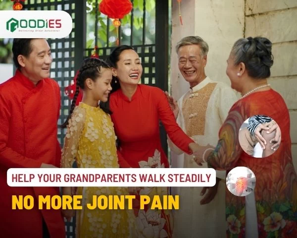 SAIGON’S CHILLY WEATHER – HELP GRANDPARENTS WALK STEADILY, FREE FROM JOINT PAIN!