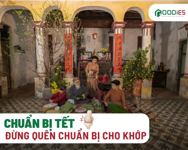 Chuẩn bị Tết – đừng quên chuẩn bị cho khớp!