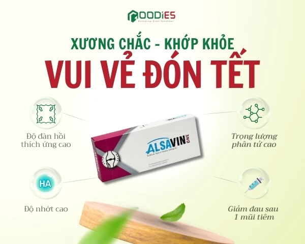 XƯƠNG CHẮC - KHỚP KHỎE, VUI VẺ ĐÓN TẾT CÙNG ALSAVIN