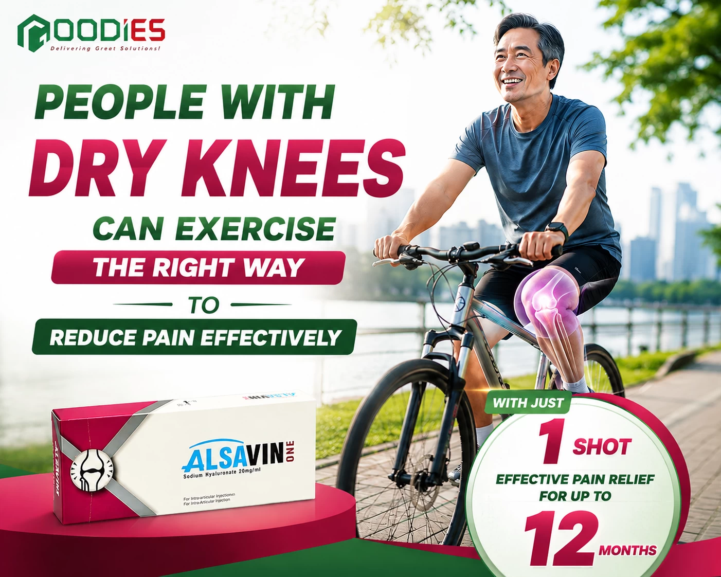 PEOPLE WITH DRY KNEE JOINTS CAN REDUCE PAIN EFFECTIVELY THROUGH PROPER EXERCISE