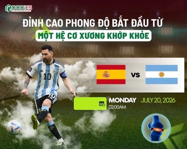 ĐỈNH CAO PHONG ĐỘ BẮT ĐẦU TỪ MỘT HỆ CƠ XƯƠNG KHỚP KHỎE